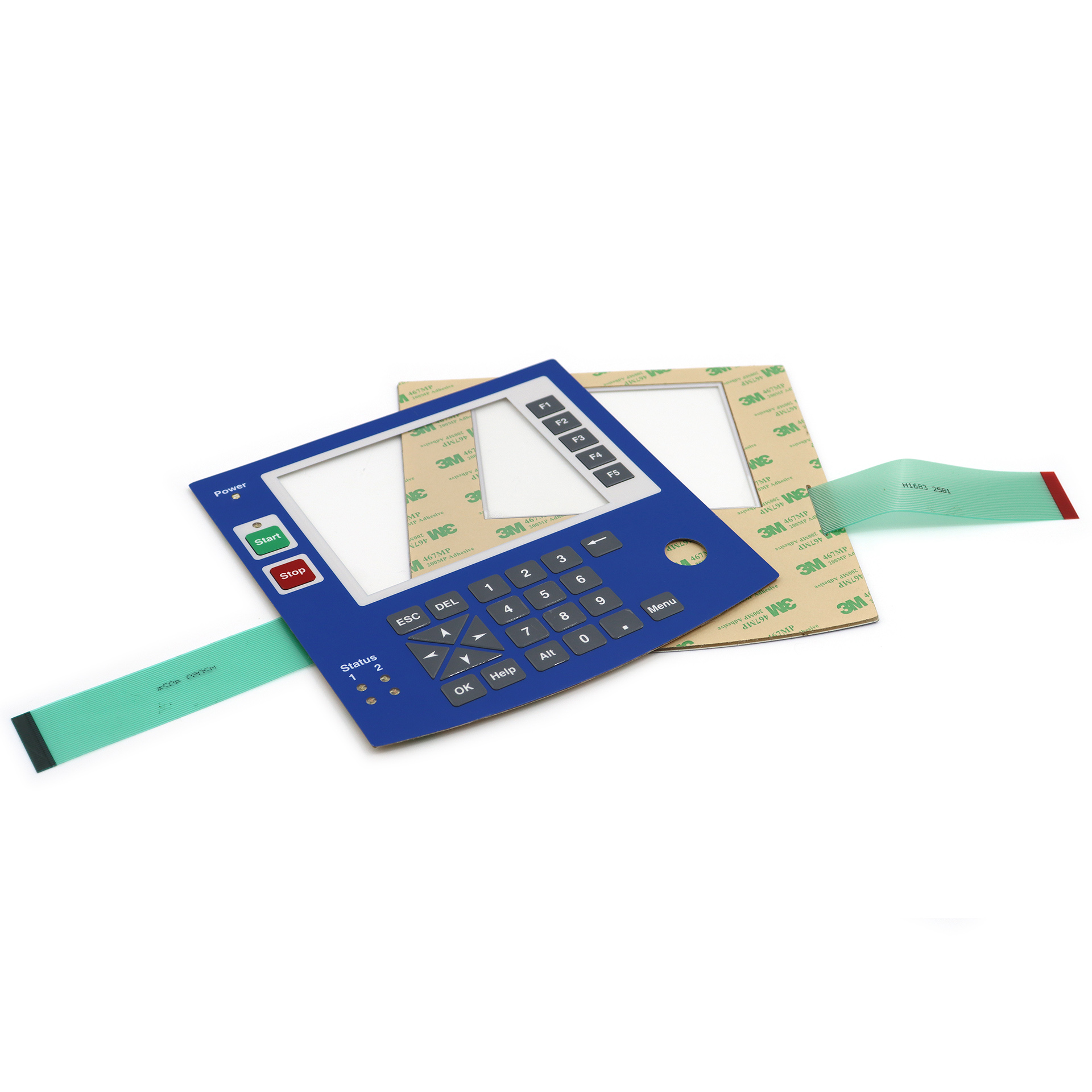 家電（diàn）燈具控製薄膜麵板