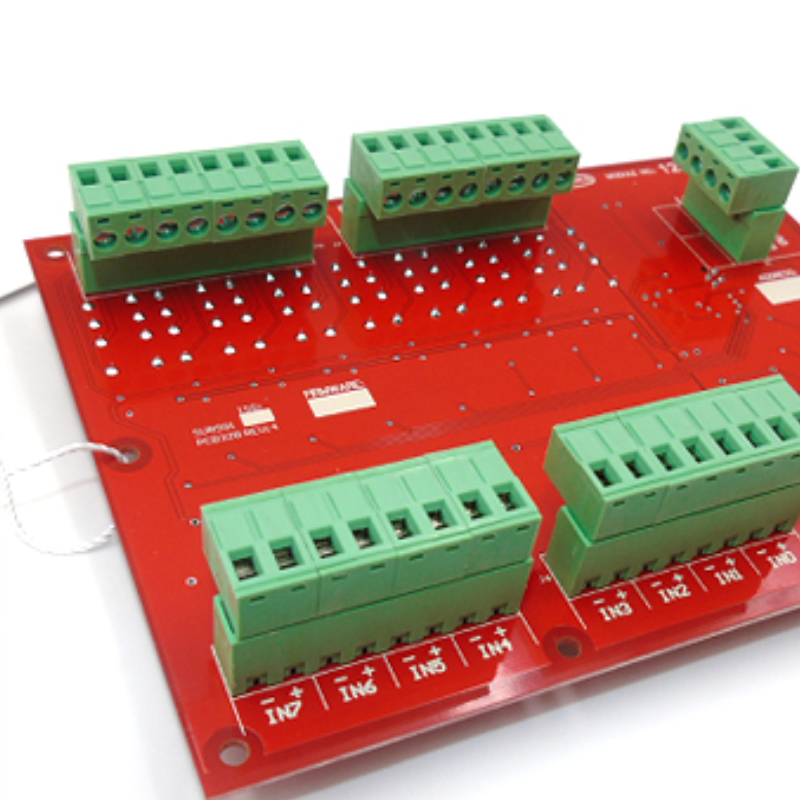 紅色PCBA， PCB組裝加工DSC01445